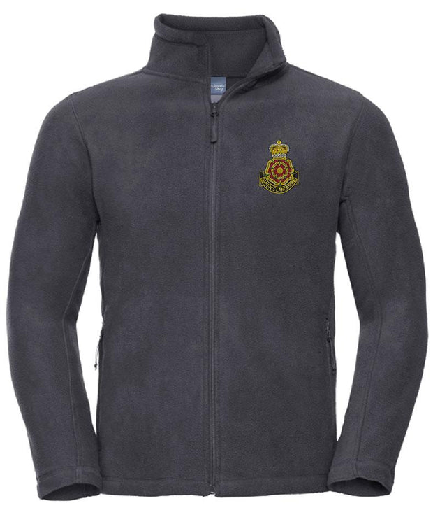 Queen's Lancashire Regiment Premium Outdoor Fleece Clothing - Fleece The Regimental Shop 33/35" (XS) Convoy Grey 