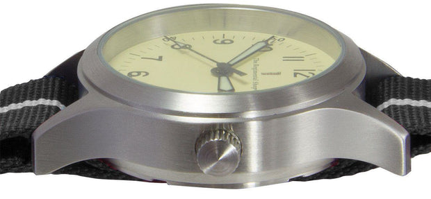"Decade" Military Watch with Silver Strap Decade Watch The Regimental Shop   