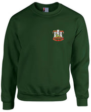 Devonshire and Dorset Regimental Heavy Duty Sweatshirt Clothing - Sweatshirt The Regimental Shop 38/40" (M) Forest Green 