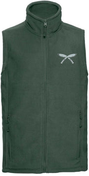 Gurkha Brigade Premium Outdoor Sleeveless Regimental Fleece (Gilet) Clothing - Gilet The Regimental Shop 33/35" (XS) Bottle Green 