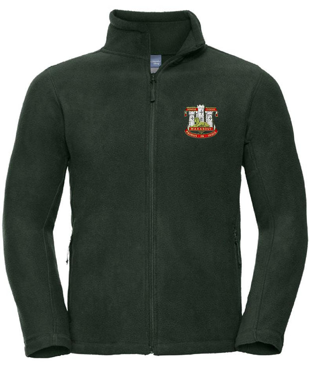 Devonshire & Dorset Regiment Premium Outdoor Fleece Clothing - Fleece The Regimental Shop 33/35" (XS) Bottle Green 
