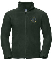 King's Royal Hussars Regiment Premium Outdoor Fleece Clothing - Fleece The Regimental Shop 33/35" (XS) Bottle Green 