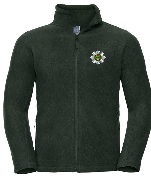 Scots Guards Premium Outdoor Military Fleece Clothing - Fleece The Regimental Shop 33/35" (XS) Bottle Green 