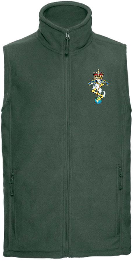 REME Premium Outdoor Sleeveless Regimental Fleece (Gilet) Clothing - Gilet The Regimental Shop 33/35" (XS) Bottle Green 
