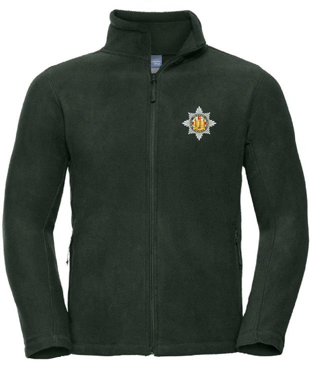 Royal Dragoon Guards Premium Outdoor Regimental Fleece Clothing - Fleece The Regimental Shop 33/35" (XS) Bottle Green 