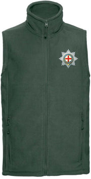 Coldstream Guards Premium Outdoor Sleeveless Fleece (Gilet) Clothing - Gilet The Regimental Shop 33/35" (XS) Bottle Green 