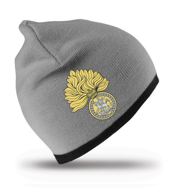 Royal Regiment of Fusiliers Beanie Hat Clothing - Beanie The Regimental Shop Grey/Black one size fits all 
