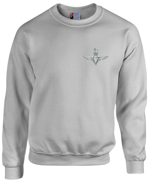 Parachute Regiment Heavy Duty Sweatshirt Clothing - Sweatshirt The Regimental Shop 38/40" (M) Sports Grey 