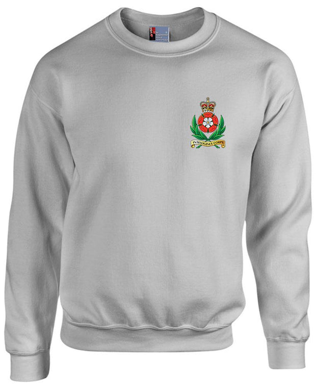 Intelligence Corps Regimental Heavy Duty Sweatshirt Clothing - Sweatshirt The Regimental Shop 38/40" (M) Sports Grey 