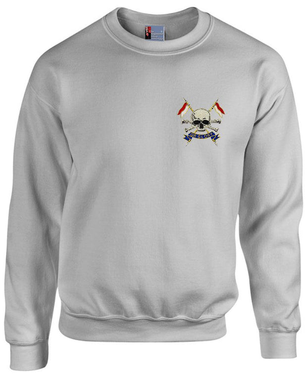 The Royal Lancers Heavy Duty Regimental Sweatshirt (2015) Clothing - Sweatshirt The Regimental Shop 38/40" (M) Sports Grey 
