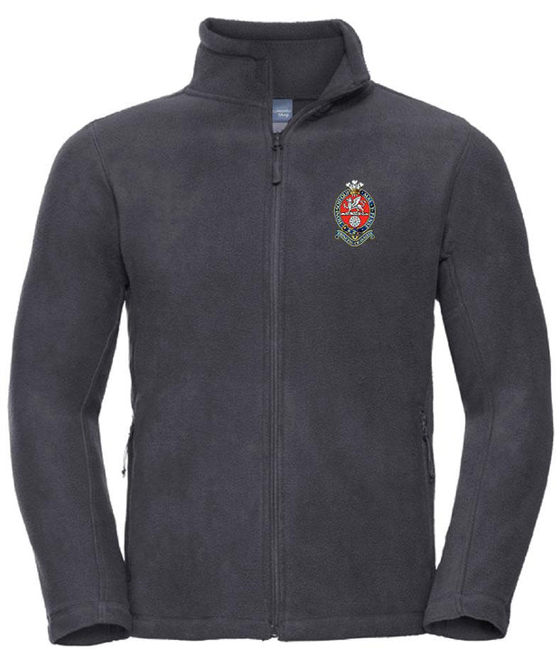 Princess of Wales's Royal Regiment Premium Outdoor Regimental Fleece Clothing - Fleece The Regimental Shop 33/35" (XS) Convoy Grey 