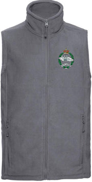 Royal Tank Regiment Premium Outdoor Sleeveless Fleece (Gilet) Clothing - Gilet The Regimental Shop 33/35" (XS) Convoy Grey 
