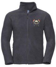 The Royal Lancers Regiment Premium Outdoor Fleece Clothing - Fleece The Regimental Shop 33/35" (XS) Convoy Grey 