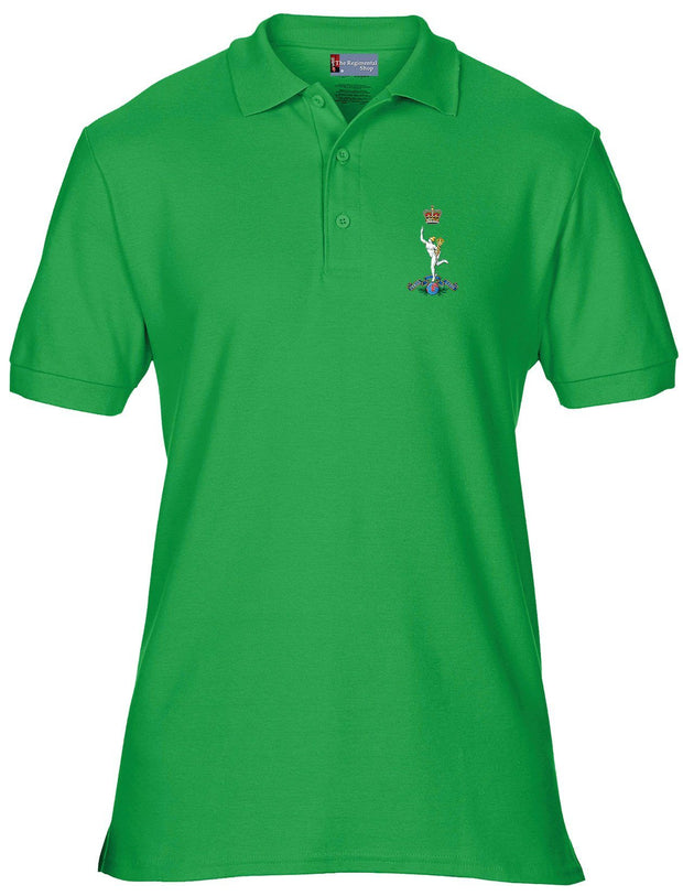 Royal Corps of Signals Polo Shirt Clothing - Polo Shirt The Regimental Shop 42" (L) Kelly Green 