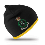 RAMC Beanie Clothing - Beanie The Regimental Shop Black/Yellow one size fits all 