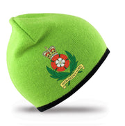 Intelligence Corps Regimental Beanie Hat Clothing - Beanie The Regimental Shop Lime/Black one size fits all 
