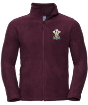 Royal Welsh Premium Regimental Outdoor Fleece Clothing - Fleece The Regimental Shop 33/35" (XS) Burgundy 