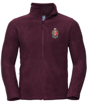 Princess of Wales's Royal Regiment Premium Outdoor Regimental Fleece Clothing - Fleece The Regimental Shop 33/35" (XS) Burgundy 