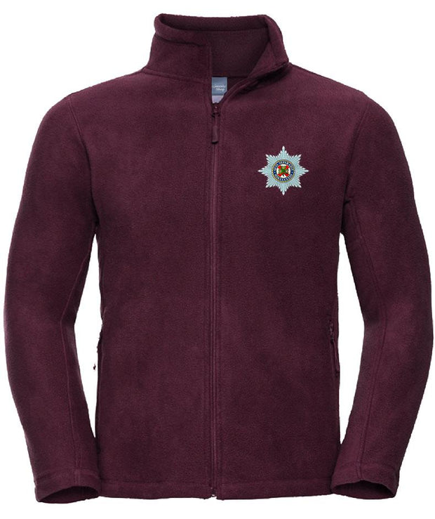 Irish Guards Premium Outdoor Military Fleece Clothing - Fleece The Regimental Shop 33/35" (XS) Burgundy 