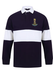 Life Guards Panelled Rugby Shirt Clothing - Rugby Shirt - Panelled The Regimental Shop 36/38" (S) Navy/White 