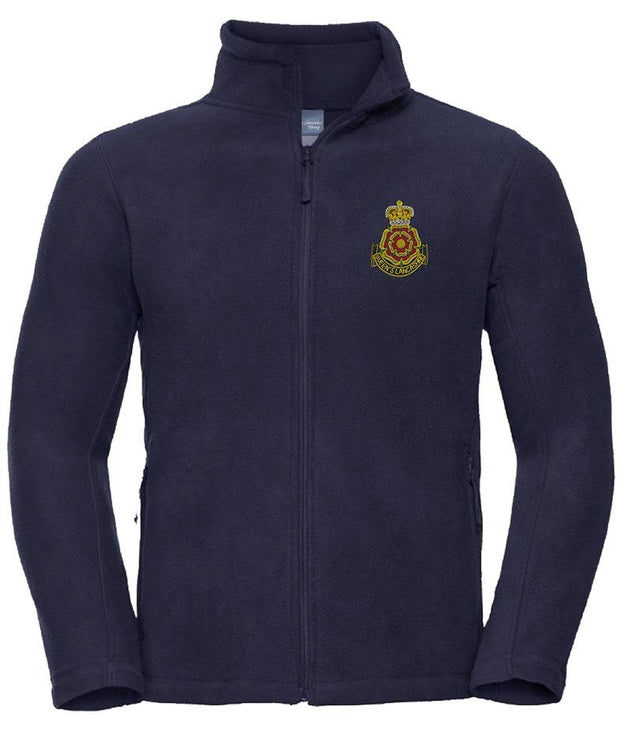 Queen's Lancashire Regiment Premium Outdoor Fleece Clothing - Fleece The Regimental Shop 33/35" (XS) French Navy 