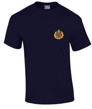 Duke of Lancaster's Cotton Regimental T-shirt Clothing - T-shirt The Regimental Shop Small: 34/36" Navy Blue 