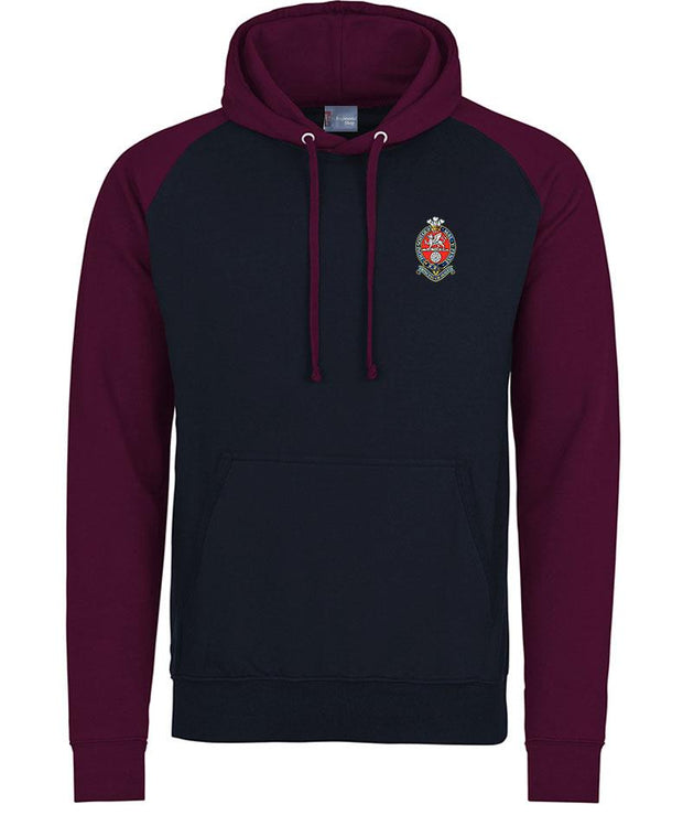 Princess of Wales's Royal Regiment Premium Baseball Hoodie Clothing - Hoodie The Regimental Shop   
