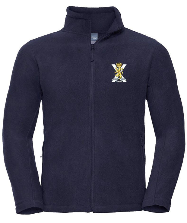 Royal Regiment of Scotland Premium Outdoor Fleece Clothing - Fleece The Regimental Shop 33/35" (XS) French Navy 