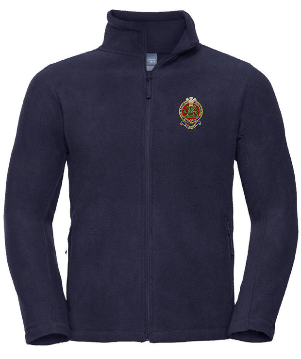 Queen's Regiment Premium Outdoor Fleece Clothing - Fleece The Regimental Shop 33/35" (XS) French Navy 