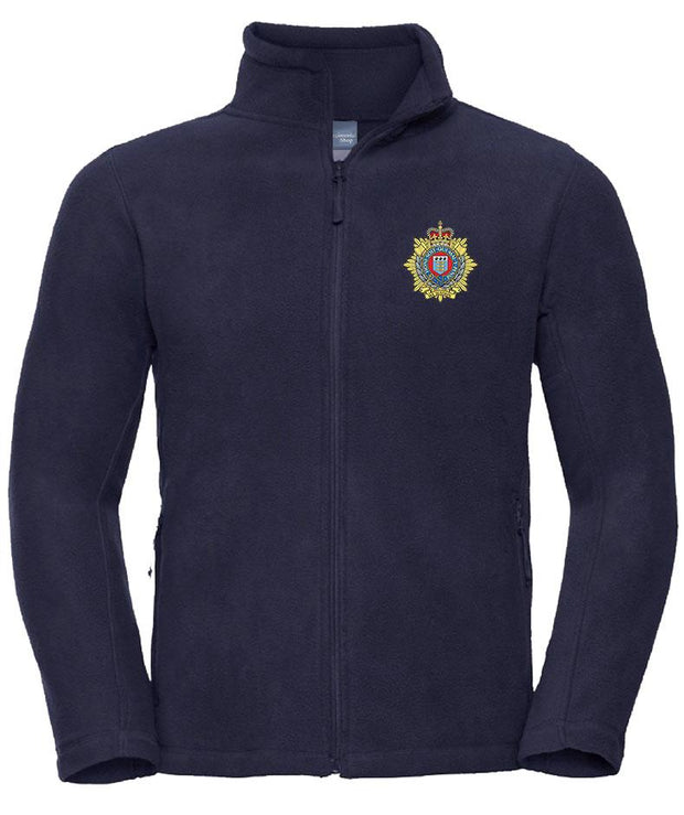Royal Logistic Corps Regiment Premium Outdoor Fleece Clothing - Fleece The Regimental Shop 33/35" (XS) French Navy 