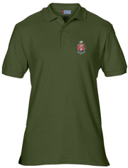 Princess of Wales's Royal Regiment Polo Shirt Clothing - Polo Shirt The Regimental Shop 42" (L) Olive 