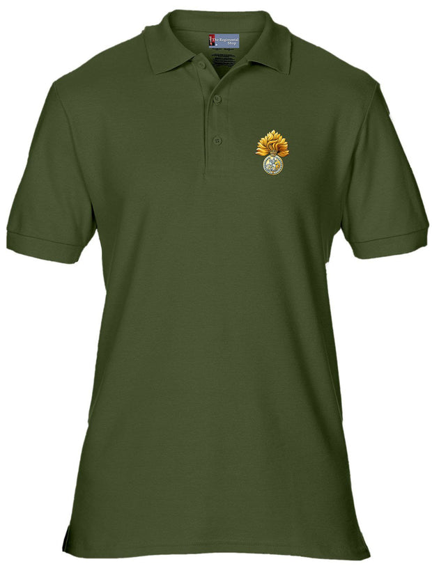 Royal Regiment of Fusiliers Polo Shirt Clothing - Polo Shirt The Regimental Shop 36" (S) Olive 