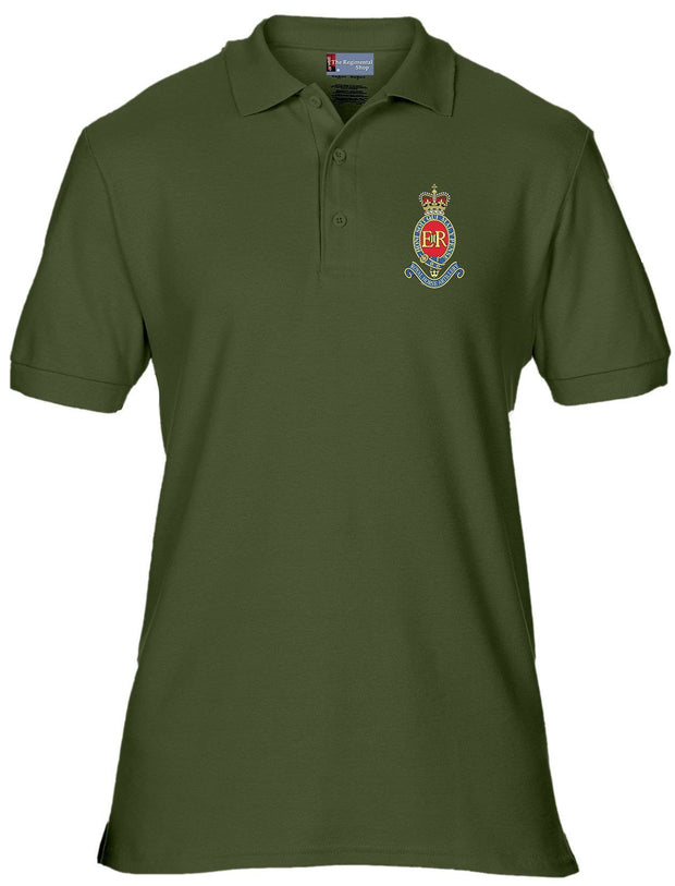 Royal Horse Artillery Regimental Polo Shirt Clothing - Polo Shirt The Regimental Shop 36" (S) Olive 
