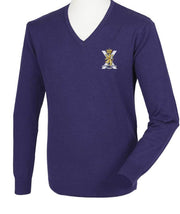 Royal Regiment of Scotland Lightweight Jumper Clothing - Lightweight Jumper The Regimental Shop XXS: 32/34" Purple 