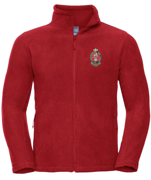 Princess of Wales's Royal Regiment Premium Outdoor Regimental Fleece Clothing - Fleece The Regimental Shop 33/35" (XS) Red 