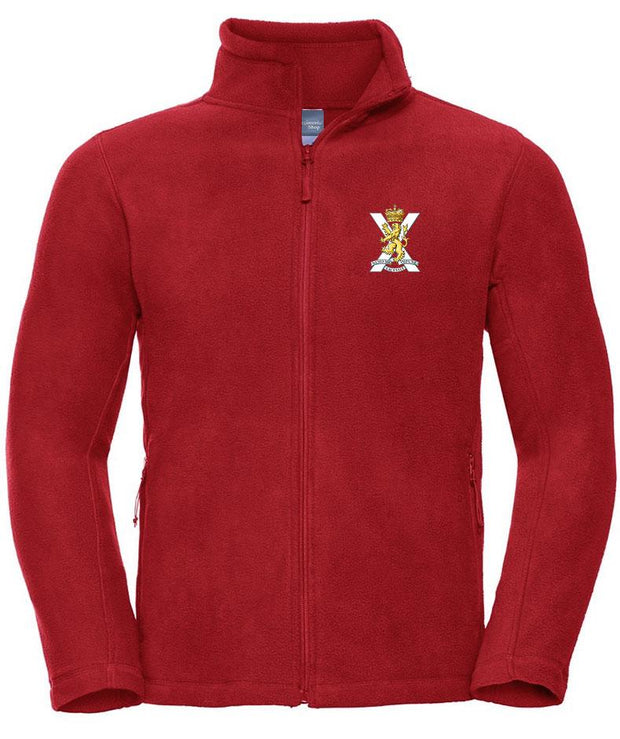 Royal Regiment of Scotland Premium Outdoor Fleece Clothing - Fleece The Regimental Shop 33/35" (XS) Red 