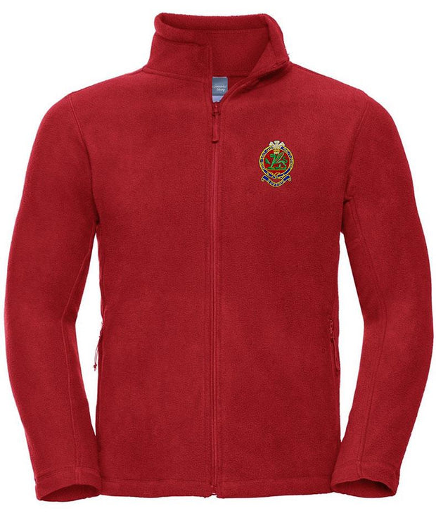 Queen's Regiment Premium Outdoor Fleece Clothing - Fleece The Regimental Shop 33/35" (XS) Red 