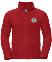 Irish Guards Premium Outdoor Military Fleece Clothing - Fleece The Regimental Shop 33/35" (XS) Red 
