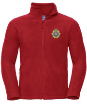 Royal Logistic Corps Regiment Premium Outdoor Fleece Clothing - Fleece The Regimental Shop 33/35" (XS) Red 
