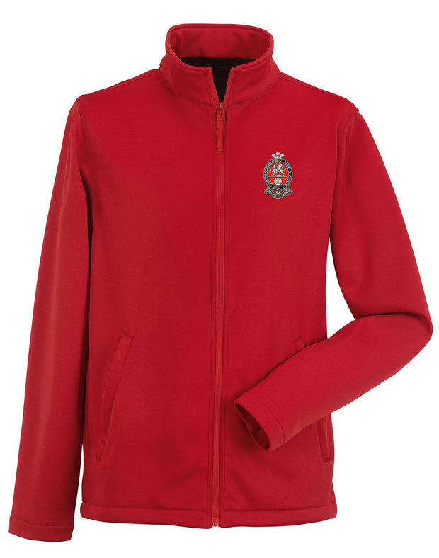 Princess of Wales's Royal Regiment Softshell Jacket Clothing - Softshell Jacket The Regimental Shop 36" (S) Classic Red 