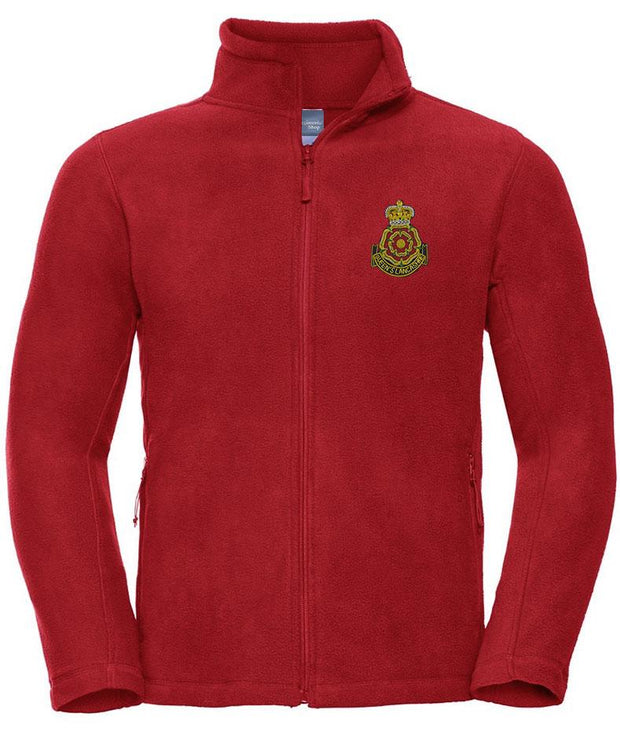 Queen's Lancashire Regiment Premium Outdoor Fleece Clothing - Fleece The Regimental Shop 33/35" (XS) Red 