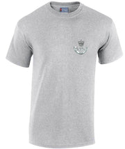 The Rifles Cotton T-shirt Clothing - T-shirt The Regimental Shop Small: 34/36" Sports Grey 