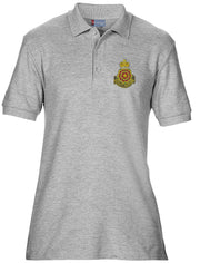 Queen's Lancashire Regiment Polo Shirt Clothing - Polo Shirt The Regimental Shop 42" (L) Sport Grey 