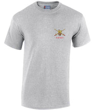 Regular Army Cotton T-shirt Clothing - T-shirt The Regimental Shop Small: 34/36" Sports Grey 