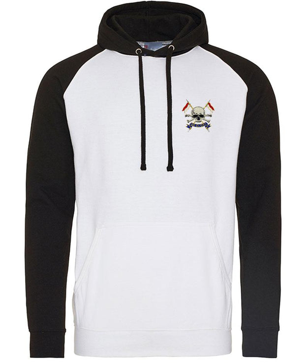 The Royal Lancers Premium Baseball Hoodie Clothing - Hoodie The Regimental Shop   