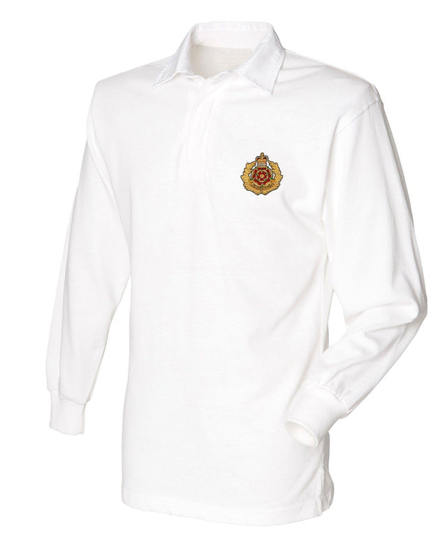 Duke of Lancaster's Regimental Rugby Shirt Clothing - Rugby Shirt The Regimental Shop 36" (S) White 