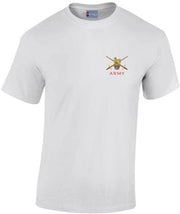 Regular Army Cotton T-shirt Clothing - T-shirt The Regimental Shop Small: 34/36" White 