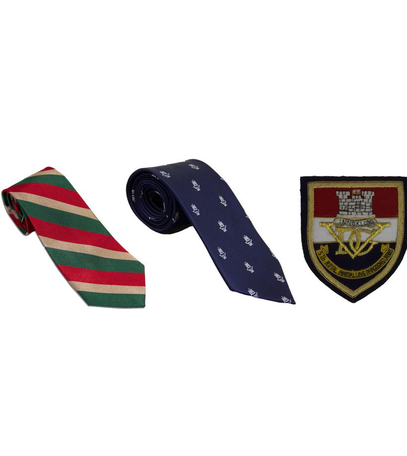Official 5th Royal Inniskilling Dragoon Guards Merchandise, 5th Royal Inniskilling Dragoon Guards Shop, 5th Royal Inniskilling Dragoon Guards Tie, 5th Royal Inniskilling Dragoon Guards Cufflinks, 5th Royal Inniskilling Dragoon Guards Blazer Badge