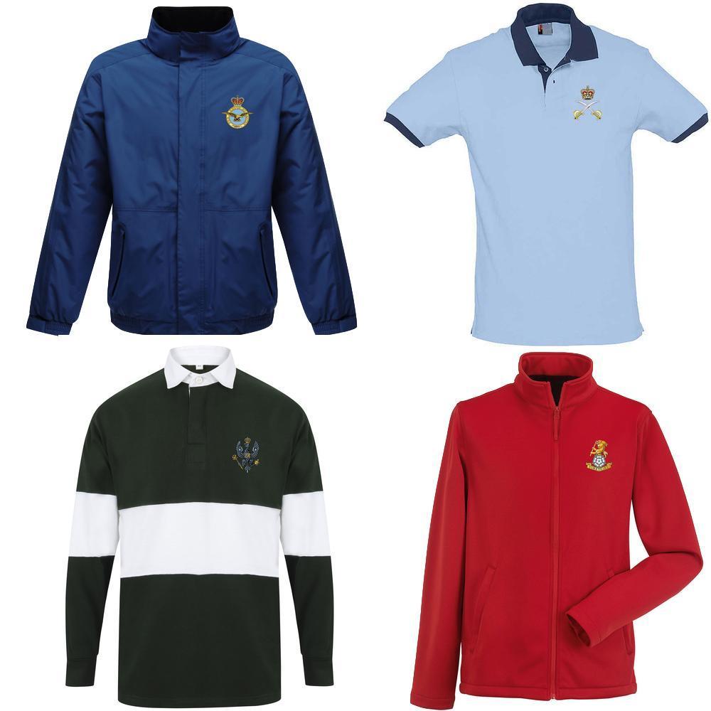 Regimental Clothing, Regiment T-Shirt, Regiment Sweatshirt, Regiment Polo Shirt, Regiment Jumper, Regiment Jacket, Regiment Rugby Shirt