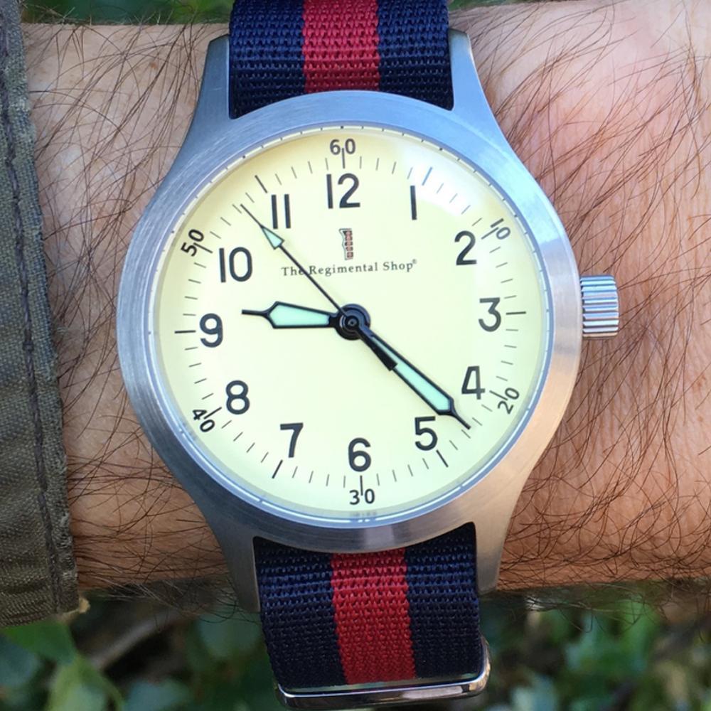 Decade Regimental Watch, Military Watch Regimental Watch Strap. REME Military Watch, RAF Military Watch, Royal Tank Regiment Military Watch, HAC Military Watch, QDG Military Watch